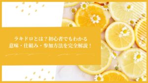 ラキドロとは？初心者でもわかる意味・仕組み・参加方法を完全解説！
